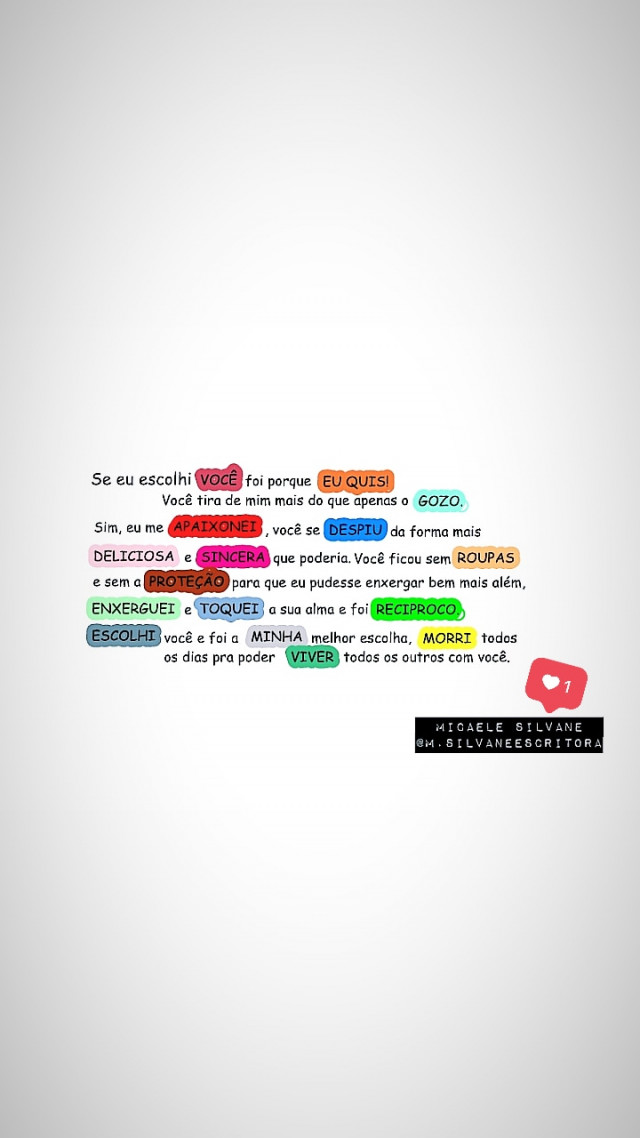 A minha melhor oportunidade